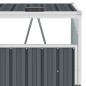 vidaXL Mülltonnenbox für 3 Mülltonnen Grau 213×81×121 cm Stahl vidaXL Mülltonnenbox für 3 Mülltonnen Grau 213×81×121 cm Stahl
