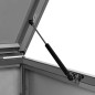 vidaXL Mülltonnenbox für 2 Tonnen 138x77,5x112,5 cm Edelstahl vidaXL Mülltonnenbox für 2 Tonnen 138x77,5x112,5 cm Edelstahl