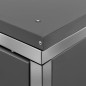 vidaXL Mülltonnenbox für 2 Tonnen 138x77,5x112,5 cm Edelstahl vidaXL Mülltonnenbox für 2 Tonnen 138x77,5x112,5 cm Edelstahl