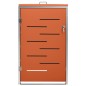vidaXL Mülltonnenbox für 1 Tonne 69x77,5x115 cm Edelstahl vidaXL Mülltonnenbox für 1 Tonne 69x77,5x115 cm Edelstahl