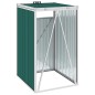vidaXL Mülltonnenbox Grün 72×81×121 cm Stahl vidaXL Mülltonnenbox Grün 72×81×121 cm Stahl