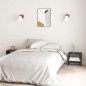 vidaXL Nachttische 2 Stk. Grau 40x30,5x40 cm Kiefer Massivholz vidaXL Nachttische 2 Stk. Grau 40x30,5x40 cm Kiefer Massivholz