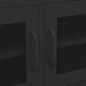 vidaXL TV-Schrank Schwarz 105x35x50 cm Stahl vidaXL TV-Schrank Schwarz 105x35x50 cm Stahl