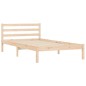 vidaXL Massivholzbett 75x190 cm Kiefer 2FT6 Small Single vidaXL Massivholzbett 75x190 cm Kiefer 2FT6 Small Single