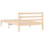 vidaXL Massivholzbett 75x190 cm Kiefer 2FT6 Small Single vidaXL Massivholzbett 75x190 cm Kiefer 2FT6 Small Single
