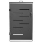 vidaXL Mülltonnenbox für 1 Tonne 69x77,5x115 cm Edelstahl vidaXL Mülltonnenbox für 1 Tonne 69x77,5x115 cm Edelstahl