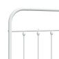 vidaXL Kopfteil Metall Weiß 90 cm vidaXL Kopfteil Metall Weiß 90 cm