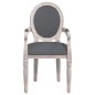 vidaXL Esszimmerstuhl Dunkelgrau 54x56x96,5 cm Stoff vidaXL Esszimmerstuhl Dunkelgrau 54x56x96,5 cm Stoff