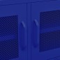vidaXL TV-Schrank Marineblau 105x35x50 cm Stahl vidaXL TV-Schrank Marineblau 105x35x50 cm Stahl