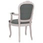 vidaXL Esszimmerstuhl Dunkelgrau 62x59,5x100,5 cm Stoff vidaXL Esszimmerstuhl Dunkelgrau 62x59,5x100,5 cm Stoff