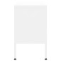 vidaXL TV-Schrank Weiß 105x35x50 cm Stahl vidaXL TV-Schrank Weiß 105x35x50 cm Stahl