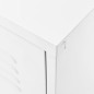 vidaXL TV-Schrank Weiß 105x35x50 cm Stahl vidaXL TV-Schrank Weiß 105x35x50 cm Stahl