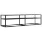 vidaXL TV-Schrank Schwarz 160x40x40,5 cm Hartglas vidaXL TV-Schrank Schwarz 160x40x40,5 cm Hartglas