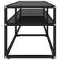 vidaXL TV-Schrank Schwarz 160x40x40,5 cm Hartglas vidaXL TV-Schrank Schwarz 160x40x40,5 cm Hartglas