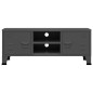 vidaXL TV-Schrank Industrie-Stil Anthrazit 105x35x42 cm Metall vidaXL TV-Schrank Industrie-Stil Anthrazit 105x35x42 cm Metall