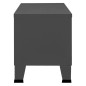 vidaXL TV-Schrank Industrie-Stil Anthrazit 105x35x42 cm Metall vidaXL TV-Schrank Industrie-Stil Anthrazit 105x35x42 cm Metall