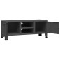 vidaXL TV-Schrank Industrie-Stil Anthrazit 105x35x42 cm Metall vidaXL TV-Schrank Industrie-Stil Anthrazit 105x35x42 cm Metall
