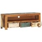 vidaXL TV-Schrank 110x30x40 cm Altholz Massiv vidaXL TV-Schrank 110x30x40 cm Altholz Massiv