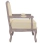 vidaXL Sessel Beige 64x64x90 cm Leinen vidaXL Sessel Beige 64x64x90 cm Leinen