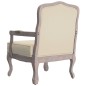 vidaXL Sessel Beige 64x64x90 cm Leinen vidaXL Sessel Beige 64x64x90 cm Leinen