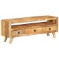 vidaXL TV-Schrank 110x30x40 cm Massivholz Mango vidaXL TV-Schrank 110x30x40 cm Massivholz Mango