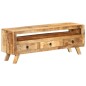 vidaXL TV-Schrank 110x30x40 cm Massivholz Mango vidaXL TV-Schrank 110x30x40 cm Massivholz Mango