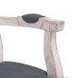 vidaXL Esszimmerstuhl Dunkelgrau 62x59,5x100,5 cm Samt vidaXL Esszimmerstuhl Dunkelgrau 62x59,5x100,5 cm Samt