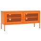 vidaXL TV-Schrank Orange 105x35x50 cm Stahl vidaXL TV-Schrank Orange 105x35x50 cm Stahl