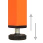 vidaXL TV-Schrank Orange 105x35x50 cm Stahl vidaXL TV-Schrank Orange 105x35x50 cm Stahl
