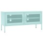 vidaXL TV-Schrank Minzgrün 105x35x50 cm Stahl vidaXL TV-Schrank Minzgrün 105x35x50 cm Stahl