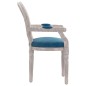 vidaXL Esszimmerstuhl Blau 54x56x96,5 cm Samt vidaXL Esszimmerstuhl Blau 54x56x96,5 cm Samt