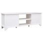 vidaXL TV-Schrank Weiß 108x30x40 cm Massivholz Paulownia vidaXL TV-Schrank Weiß 108x30x40 cm Massivholz Paulownia