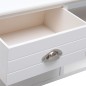 vidaXL TV-Schrank Weiß 108x30x40 cm Massivholz Paulownia vidaXL TV-Schrank Weiß 108x30x40 cm Massivholz Paulownia