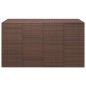 vidaXL Garten-Kissenbox PE Rattan 194x100x103 cm Braun vidaXL Garten-Kissenbox PE Rattan 194x100x103 cm Braun