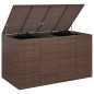 vidaXL Garten-Kissenbox PE Rattan 194x100x103 cm Braun vidaXL Garten-Kissenbox PE Rattan 194x100x103 cm Braun