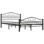 vidaXL Bettgestell Schwarz Stahl 140×200 cm vidaXL Bettgestell Schwarz Stahl 140×200 cm