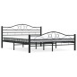 vidaXL Bettgestell Schwarz Stahl 160×200 cm vidaXL Bettgestell Schwarz Stahl 160×200 cm