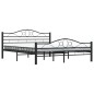 vidaXL Bettgestell Schwarz Stahl 160×200 cm vidaXL Bettgestell Schwarz Stahl 160×200 cm