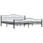 vidaXL Bettgestell Schwarz Stahl 180×200 cm vidaXL Bettgestell Schwarz Stahl 180×200 cm