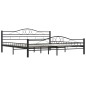 vidaXL Bettgestell Schwarz Stahl 180×200 cm vidaXL Bettgestell Schwarz Stahl 180×200 cm