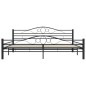 vidaXL Bettgestell Schwarz Stahl 180×200 cm vidaXL Bettgestell Schwarz Stahl 180×200 cm