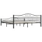 vidaXL Bettgestell Schwarz Stahl 180×200 cm vidaXL Bettgestell Schwarz Stahl 180×200 cm