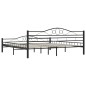 vidaXL Bettgestell Schwarz Stahl 200x200 cm vidaXL Bettgestell Schwarz Stahl 200x200 cm
