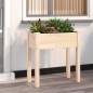 vidaXL Pflanzkübel mit Einsatz 71x37x76 cm Massivholz Tanne vidaXL Pflanzkübel mit Einsatz 71x37x76 cm Massivholz Tanne