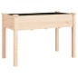vidaXL Pflanzkübel mit Einsatz 118x59x76 cm Massivholz Tanne vidaXL Pflanzkübel mit Einsatz 118x59x76 cm Massivholz Tanne