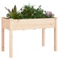 vidaXL Pflanzkübel mit Einsatz 118x59x76 cm Massivholz Tanne vidaXL Pflanzkübel mit Einsatz 118x59x76 cm Massivholz Tanne