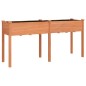 vidaXL Pflanzkübel mit Einsatz Braun 161x45x76 cm Massivholz Tanne vidaXL Pflanzkübel mit Einsatz Braun 161x45x76 cm Massivholz Tanne