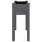 vidaXL Pflanzkübel mit Einsatz Grau 71x37x76 cm Massivholz Tanne vidaXL Pflanzkübel mit Einsatz Grau 71x37x76 cm Massivholz Tanne