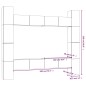 vidaXL 8-tlg. TV-Schrank-Set Betongrau Holzwerkstoff vidaXL 8-tlg. TV-Schrank-Set Betongrau Holzwerkstoff