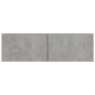 vidaXL 4-tlg. TV-Schrank-Set Betongrau Holzwerkstoff vidaXL 4-tlg. TV-Schrank-Set Betongrau Holzwerkstoff